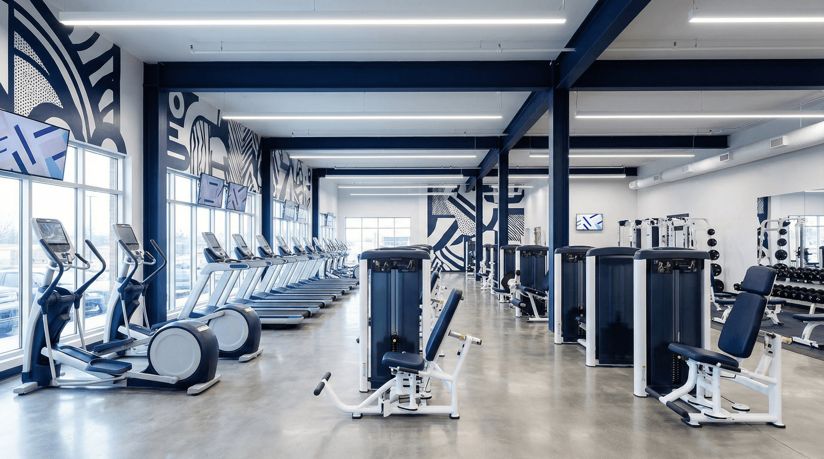 FitsAllGym24H 店内